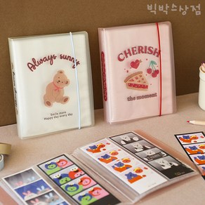 데일리라이크 네컷앨범 1p 랜덤 포토카드 콜렉트북 보관 카드앨범 포토북 사진