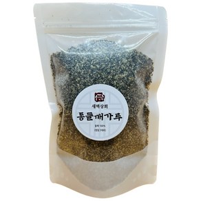 국산 통들깨100% 고소한 들깨가루 (껍질그대로) 300g 500g, 1개