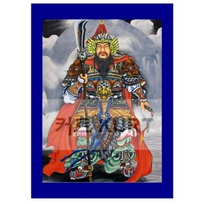 션녀 탱화 대형 큐빅 그림 만들기 비즈 공예 법당 무속 보석십자수 재료 세트, 60x80cm 전체 원형 큐빅, 1개