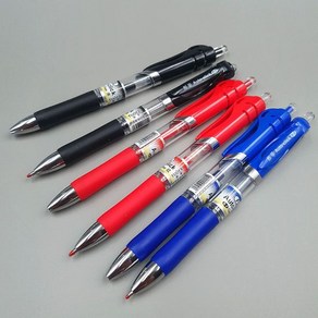 필기감 좋은 0.5mm 볼펜 중성펜 젤펜, 컬러_파랑, 본상품선택