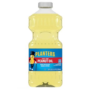 플랜터스 피넛츠 땅콩 오일 709ml 3팩 Plantes Peanut Oil (24 oz Ja), 1개