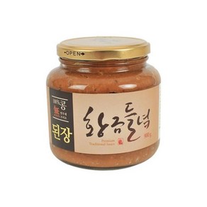 [옛맛뚝배기] 황금들녘 된장 900g (국내산), 없음, 1개