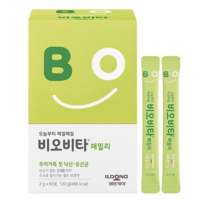 비오비타 패밀리 2g x 60포, 동의, 1개, 120g