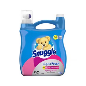 Snuggle 스너글 섬유유연제 슈퍼 프레시 스프링 버스트 2.80L Sping Bust, 2.8L, 1개