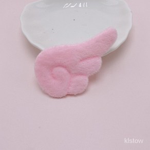 밀리터리 패치 컬러풀7x4Cm 플러시 펠트 천사 날개 패딩 아플리케 DIY 헤어 클립 및 양말 모자 액세서리 4