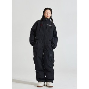 MR 25 JUMPSUIT 01 BLACK 모이라 보드복 점프수트 일체형 커플 공용 여성 남성 스노우보드복