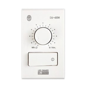 엘포스 LED 전용 조광기 DM 400W 800W 디머 스위치 밝기 조명 디밍 엘이디전용, 1개