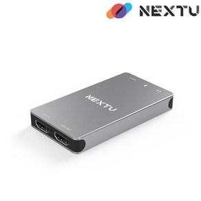 넥스트유 USB-C UHD HDMI 캡처보드 NEXT-7324HVC-4K