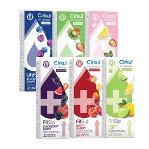 Cikul 서큘 카트리지 20ml 10가지맛 중 2팩 배송, LifeSip, Mango Gapefuit (Stevia), 2개