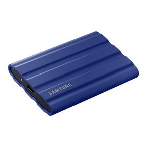 [삼성전자] 외장SSD Potable T7 Shield 공식인증 [USB3.2 Gen2] 2TB[2TB/블루] (MU-PE2T0R/WW), 블루, 2TB