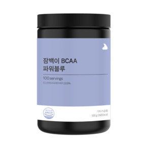 잠백이 BCAA 아미노산 파워블루, 1개, 500g