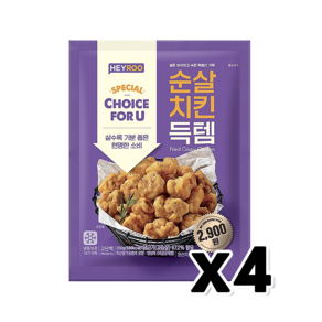 헤이루 순살치킨득템 즉석간편조리 250g x 4개