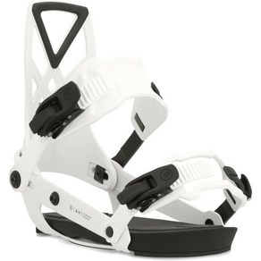 A-4 남자 스노보드 바인딩 타기, White, 1개