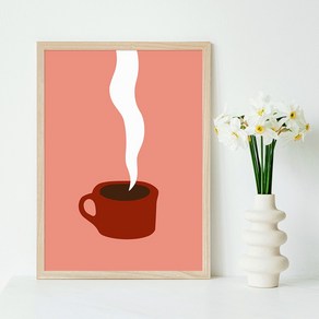 With Coffee 3 카페 그림 커피숍 아트 포스터 주방 벽장식 액자