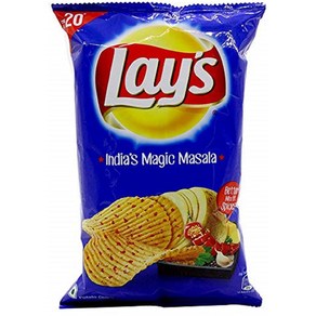 Geat Bazaa Lays India's Magic Masala 3 Pack Geat Bazaa Lays India's Magic Masala 3팩, 1개, 90.72g