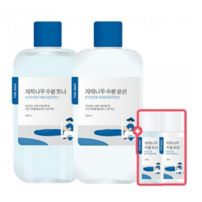 라운드랩 포 맨 자작나무 토너/로션 200ml 2종세트 (+미니어처 2종 증정), 1세트