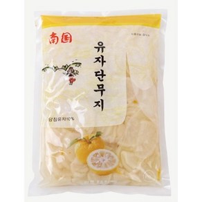 유자단무지 1BOX 1kg 10봉 [원효 남국], 10개