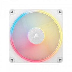 CORSAIR iCUE LINK LX120-R RGB Expansion Fan Revese (화이트) 케이스쿨러, 1개, 선택없음, 선택없음