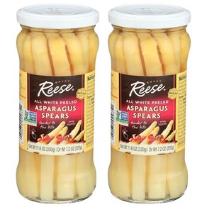 REESE 화이트 아스파라거스 절임 피클 330g x2, 2개