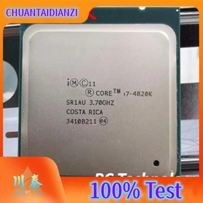 인텔 코어 프로세서 i7-4820k LGA2011 데스크탑 CPU i7 4820K 3.7Ghz 10MB 4 코어 130W 22nm, 한개옵션1