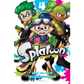 Splatoon Vol. 4 Volume 4 Papeback, Viz Media