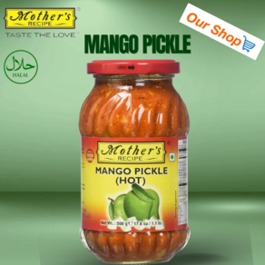 Mothe's Recipe Mango Pickle / 망고피클, 500g, 1개