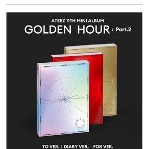 에이티즈 GOLDEN HOUR: PART.2 골든아워 파트2 11집 미니 앨범 미개봉 새상품, TO