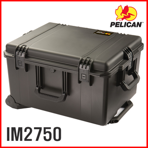 Pelican 펠리칸 IM2750 충격 방수 방지 보안 스톰 케이스, NF (No Foam 스펀지 미포함), 1개, IM2750블랙