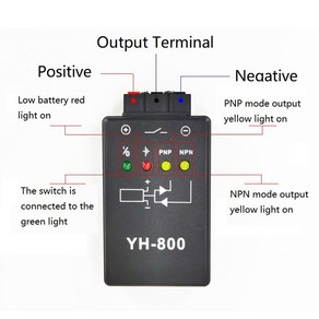 YH 800 광전 스위치 테스터 근접 스위치 마그네틱 센서 테스터, 1개