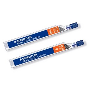 독일산 STAEDTLER 샤프심 0.9mm 2개, 본상품선택, B