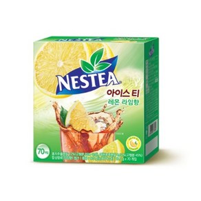 네스티 아이스티 분말 레몬 라임향, 12.5g, 70개입, 1개