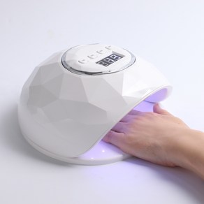 쏘이지 고출력 LED 젤 네일 램프 86W, 1개, 화이트