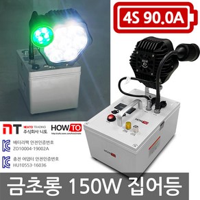 하우투 집어등 금초롱 150W 8.9시간 실속형 호래기 갈치 써치 랜턴 램프 낚시용품 PR-G150W-900D