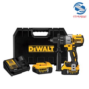 DEWALT 디월트정품 DCD996P2 20V BL G2 프리미엄 햄머드릴 드라이버 (5.0Ah) B:1 B:2, 배터리1개세트, DCD996P1, 1개