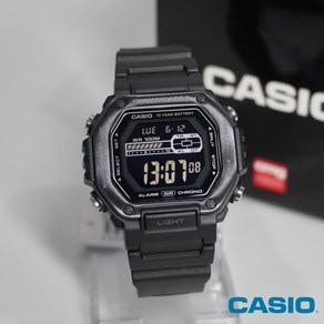 [정품]CASIO 카시오시계 MWD-110HB-1B 카시오 전자시계 디지털시계 다이버스퀘어 군인시계 스포츠시계