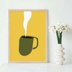 With Coffee 4 카페 그림 커피숍 감성 포스터 주방 벽장식 액자