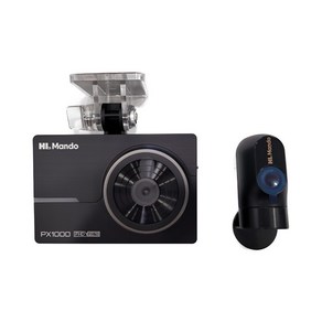 만도 2채널 PX1000 2채널 블랙박스 [GPS 포함][출장장착 추가 가능], PX1000 전용 64G, 자가장착