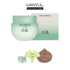 [한율] 어린쑥 수분진정 크림 55ml, 1개