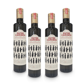 엔뜨레까미노스 유기농 엑스트라버진 올리브오일_500ml (오히블랑카), 4병 에어캡, 4개, 500ml