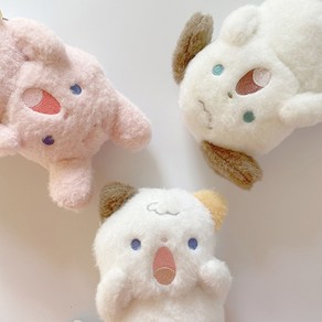일본정품 힘내 응원 선물인형 시험선물인형 동물인형 강아지인형 고양이인형 토끼인형 합격인형, 응원고양이, 1개