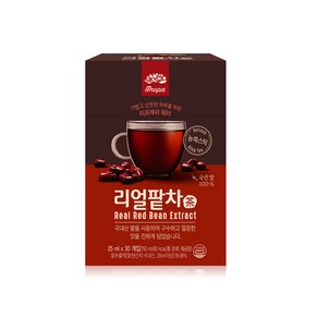 [테루파] 리얼팥차 30T 국산팥 100% 액상차 카페인없는 커피대용차 임산부, 25ml, 30개입, 1개