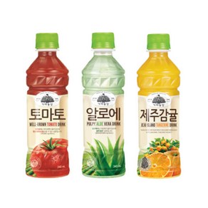 가야농장 알로에주스 토마토주스 340ml 24입 과일주스 교차선택, 토마토 12입+알로에 12입, 1개