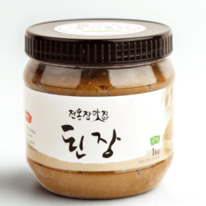 백야농원 된장 전통된장 집된장 전통장맛집 1kg, 1개