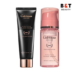 칼비사노 캐비어 블랙 마스크 80ml + 클라우드 세럼 100ml, 1개, 단품