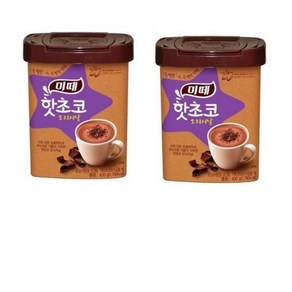 MITTE 핫초코 오리지날 430 리뉴얼팩 프라스틱케이스 분말형, 425g, 2개입