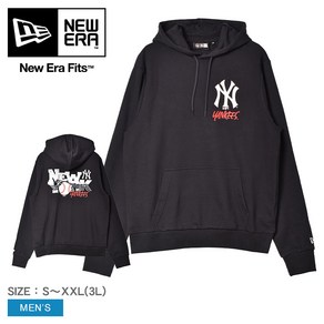 뉴에라 후드티 뉴욕 양키스 MLB 팀 로고 풀오버 후디 남성 New ERA New Yok Yankees