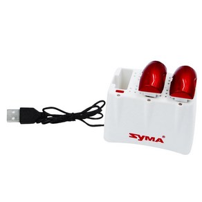 SYMA X5UW WDS1 드론배터리 드론부품, 09. (X5U) 3in1슬롯형충전기, 1개