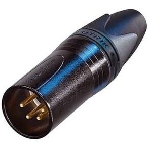 Neutik NEUTRIK NC4MXX-B XLR connecto 4pin male, 상품명참조, 1개