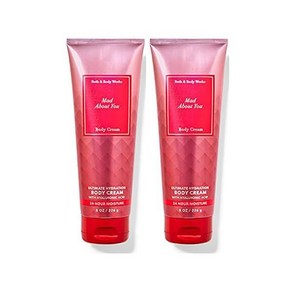 Bath & Body Woks 배쓰앤바디웍스 배쓰밤앤 바디 웍스 매드 어바웃 유 2팩 울트라 시어 크림 8온스. (매드 유), 2개, 226g