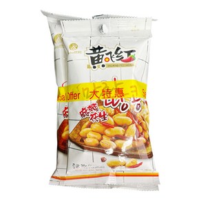 복원 황비홍 마라땅콩 안주 과자 땅콩스낵 간식 70g 추가증정, 5개, 210g